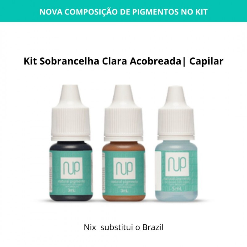 KIT SOBRANCELHA | CAPILAR - CLARA ACOBREADA